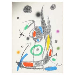 Joan Miró, Maravillas Con Variations Acrosticas 14, 1975, Lithograph For Sale