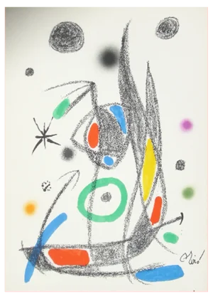 Joan Miró, Maravillas Con Variations Acrosticas 14, 1975, Lithograph