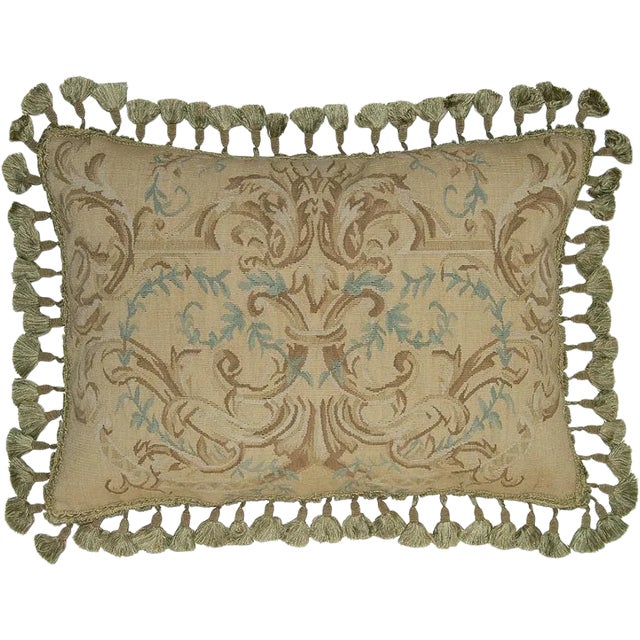 Aubusson Flourishes Flourish 16"x24" Throw Pillow For Sale