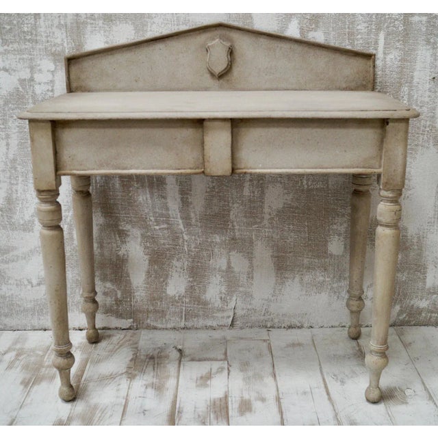 Victorian Painted Mahogany Hall Table For Sale - Image 11 of 11