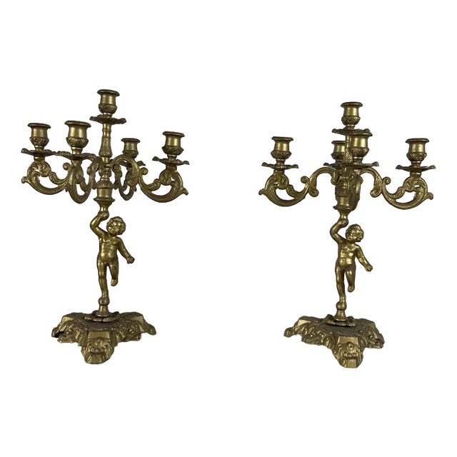 Candleholders, 1960s, Set of 2 For Sale