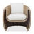 Wood Tropic Golden Flax Outdoor Lounge Chair For Sale - Image 7 of 15