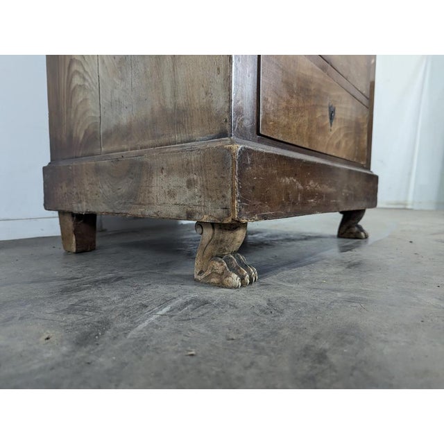 Empire Mahogany Chest of Drawers For Sale - Image 6 of 9