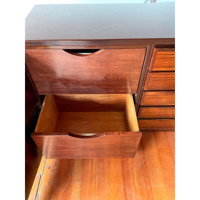 Auburn 1960s Rosewood Danish Modern Sideboard by Scan-Flex For Sale - Image 8 of 16