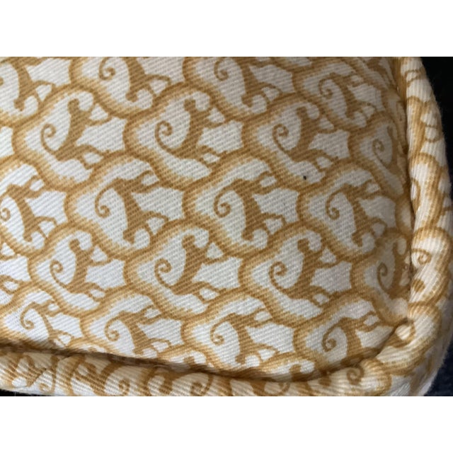 Textile Vintage Hand Made Needlepoint Pillow Indian Style Decorated Elephant For Sale - Image 7 of 12