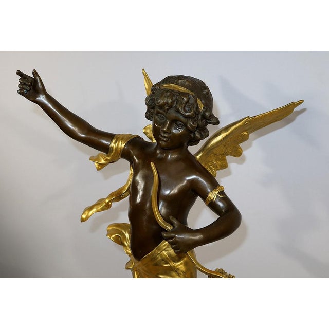 Charles B, Cupid, 1800s, Bronze For Sale - Image 5 of 18