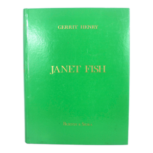 1987 Janet Fish Art Book Gerrit Henry Burton & Skira Hardcover