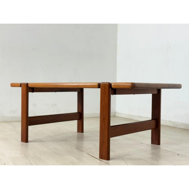 Mid-Century Danish Side Table in Teak by Niels Bach, 1960s For Sale - Image 15 of 16