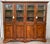 French Country 19th Century Spanish Cupboard or Bookcase With Glass Vitrine For Sale - Image 3 of 13