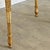 Italian 19th Century Painted and Parcel Gilt Marble Top Console Table For Sale - Image 10 of 13