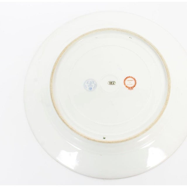 19th Century French Sevres Cabinet Plate of Medieval Battle Scene For Sale - Image 5 of 8