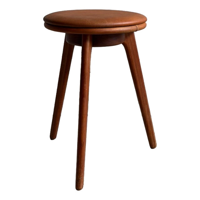 Model SJ.08 Stool by Erik Buck for Domus Dancia, Denmark, 1960s For Sale