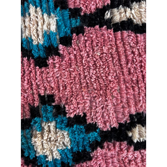 Moroccan Boujad Runner Rug, 1990 For Sale - Image 9 of 12