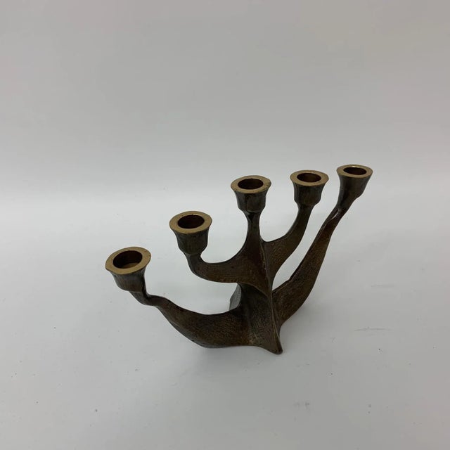 1970s Brutalist Candleholder by Horst Dalbeck, Germany, 1970s For Sale - Image 5 of 10