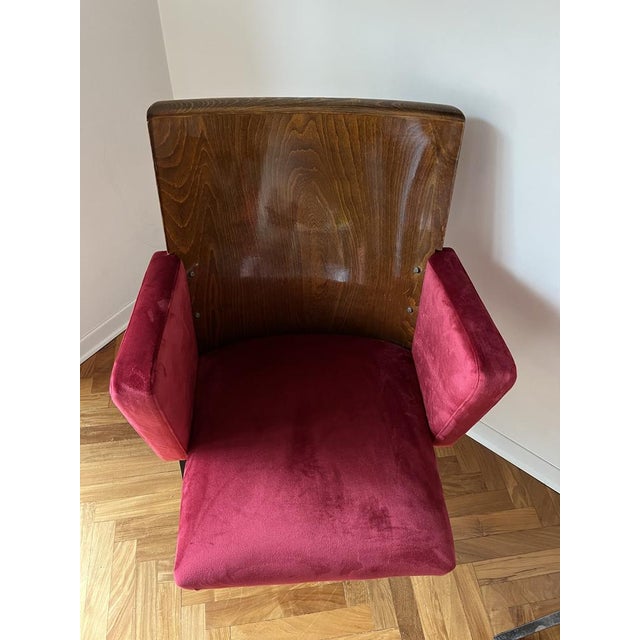 Set of Mid-Century Theatre Armchairs, 1950s For Sale - Image 18 of 18