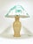 Riviera Palm Tree Table Lamp with Matching Pillow by Tommaso Barbi, 1970s, Set of 2 For Sale - Image 17 of 18