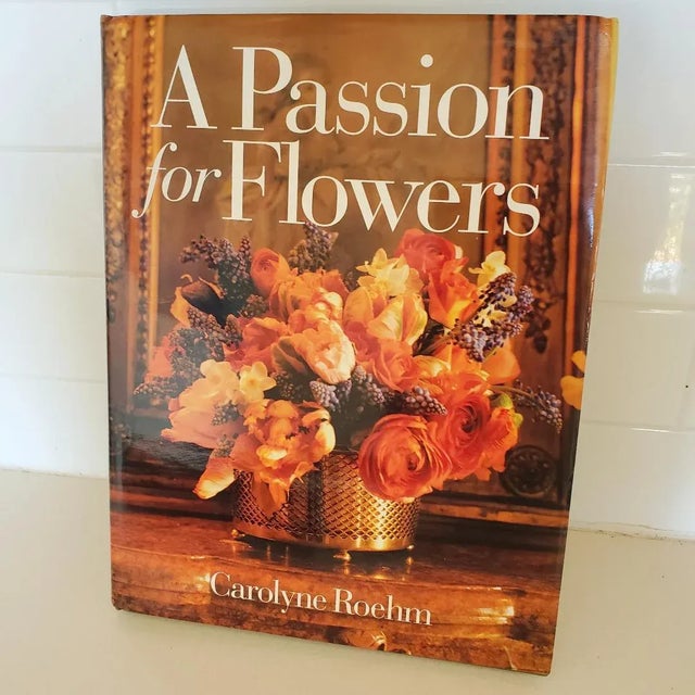 Passion for Flowers, Vintage Coffee Table Book Printed in Italy For Sale - Image 10 of 10