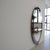 1950s Large Floor Mirror with Glass Console from Cristal Art, Torino, Italy, 1956 For Sale - Image 5 of 10