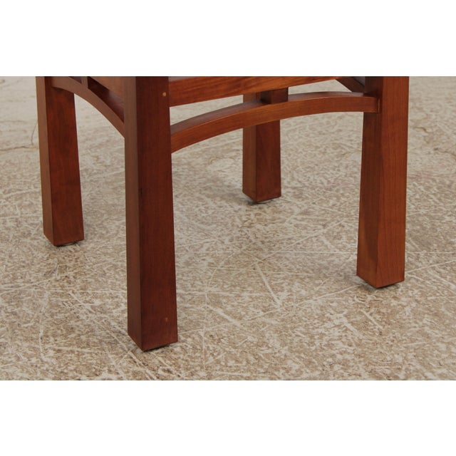 Thomas Moser Cherry Round Lamp Table For Sale - Image 9 of 14
