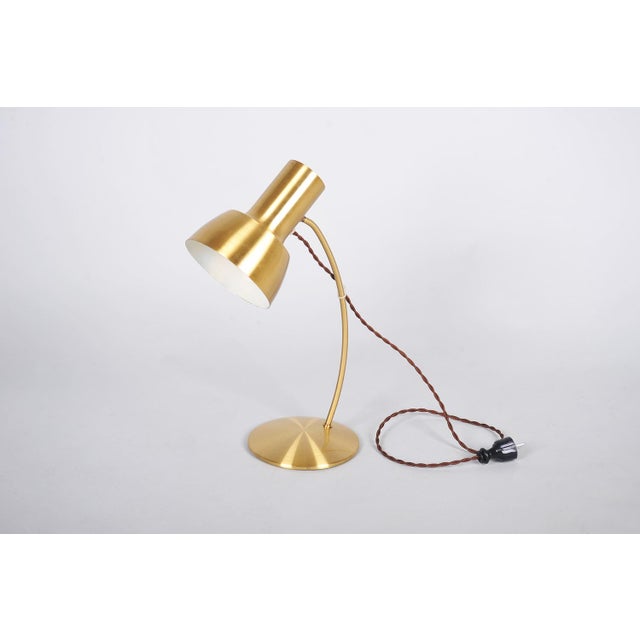 Mid-Century Aluminium Table Lamp from NAPAKO, Czech, 1960s For Sale - Image 10 of 10
