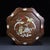 Traditional Vintage Rosewood Octagonal Box With Mother-of-Pearl Bird & Floral Inlay For Sale - Image 3 of 10