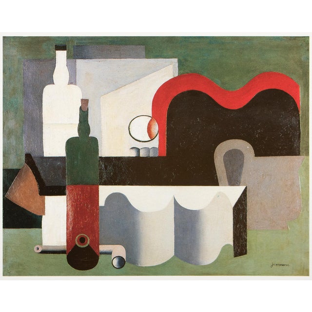 Set of 2 excellent small full-color prints after the paintings "Still Life" and "Still Life (Leonce Rosenberg)" by Fernand...