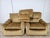 Beige Vintage Italian Fabric Armchairs, 1970, Set of 2 For Sale - Image 8 of 18