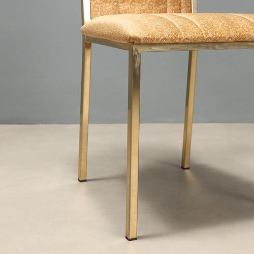 Chairs attributed to Alain Delon for Maison Jansen, 1970s, Set of 6 For Sale - Image 9 of 12