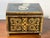 Gold Antique New England Folk Art Painted Portrait Document Box, Mother & Child, C. 1840–1860 For Sale - Image 8 of 9