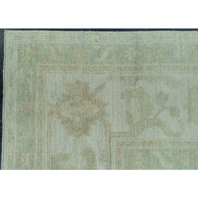 Turkish Oushak Rug 8'11" x 12'4" #19357 For Sale - Image 4 of 8