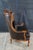 Wood Late 20th Century Thomasville French Louis XV Wingback Bergere Faux Alligator Leather Armchair For Sale - Image 7 of 13