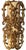 1960sSpanish Revival/ Hollywood Regency Metal and Gilt Pendant Lamp For Sale - Image 4 of 5