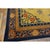 1920s 1920s Yellow Field Medallion Classic Greek Key Antique Chinese Peking Wool Rug For Sale - Image 5 of 5