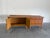 Tan Mid Century Guillerme Et Chambron Style Carved Oak Sideboard For Sale - Image 8 of 15