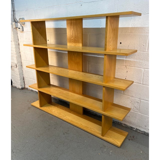 Mid-Century Modern Mid-Century Style Modern Open Shelving Bookcase For Sale - Image 3 of 10