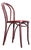 French Cast Base Café Dining Chair, 1980 For Sale