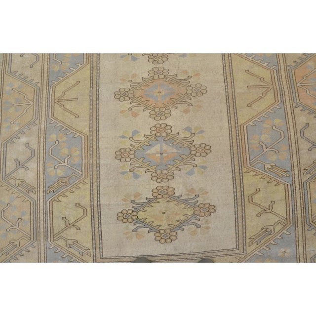 1950s Large Oversized Turkish Oushak Rug For Sale - Image 4 of 10