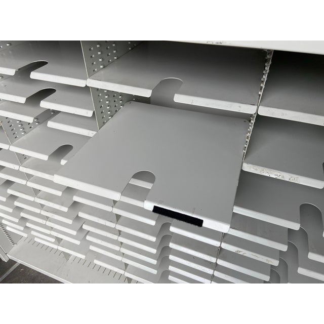 Mayline Kwik-File Mailflow Closed Back Mail Sorter For Sale - Image 9 of 12