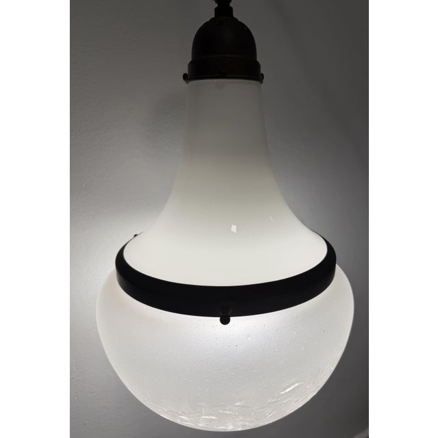 1920s Ceiling Lamp attributed to Peter Behrens for Siemens, 1920s For Sale - Image 5 of 9