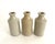1900 - 1909 Antique English Stoneware Ink Bottles - Set of 3 For Sale - Image 5 of 7