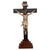 Early 20th Century Art Decò Hand Carved Wooden Crucifix with Stunning Bronze Corpus of Christ For Sale - Image 15 of 18