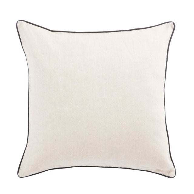 Nikki Chu By Jaipur Living Greta Cream Black Geometric Down Throw