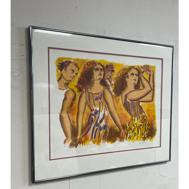 Artist: Lester Johnson, American (1919 - 2010) Medium: Lithograph, signed and numbered in pencil Edition: 200