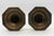 Late 19th Century Circa 1860 Pair of English Brass Candlesticks For Sale - Image 5 of 5