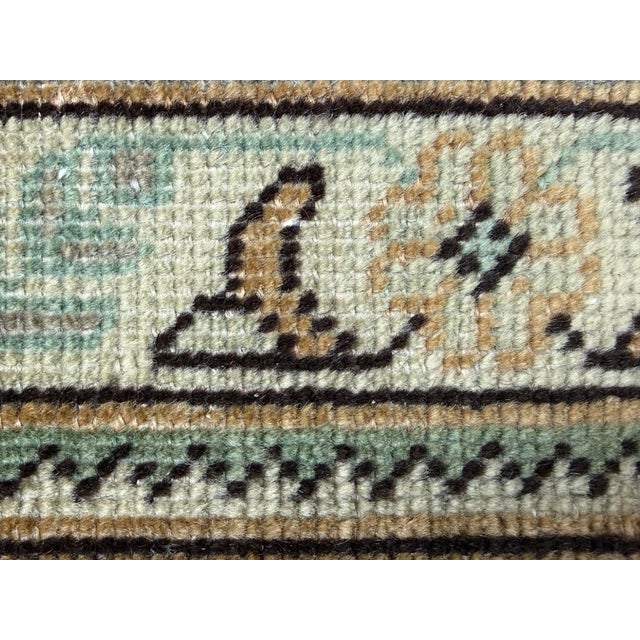 8ft 2in × 11ft 3in Antique Persian Sarouk Handknotted Rug For Sale In San Francisco - Image 6 of 11