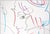 Sculpture Materials 1999 the Original Blushing Beauty Pop Art Blue Ink Mixed Media Drawing Peter Max For Sale - Image 7 of 7