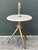 Vintage 1940s Italian Gilt Tipped Side Table For Sale - Image 10 of 12
