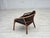 Danish Armchair in Rattan and Black Leatherette, 1970s For Sale - Image 12 of 18