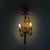 French Louis XVI style wall lamps in gilded wood, 1800s Pair of wall lamps in finely crafted wooden with golden finish....