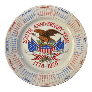 1976 Bicentennial Calendar Plate